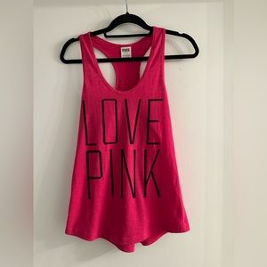 "Pink-Victoria Secret" Women's Pink Sleeveless Blouse Small